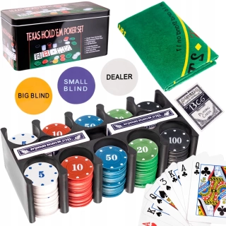 Sada poker 200 kusov texas black jack